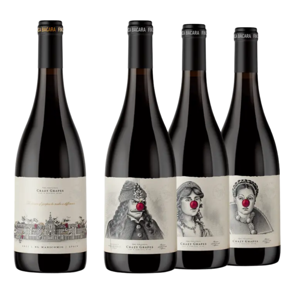 Wino Crazy Grapes Organic Monastrell IGP 2023 14% czerwone wytrawne 750 ml