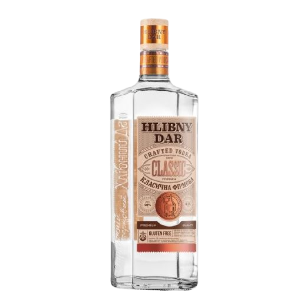 Wódka Hlibny Dar Gluten Free 40% 1000 ml