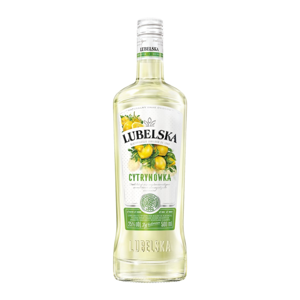 Likier Lubelska Cytrynówka 25% 500 ml