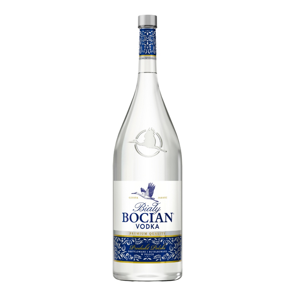 Wódka Biały Bocian 40% 1000 ml