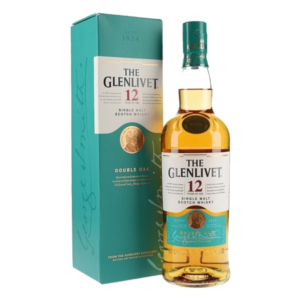 Whisky The Glenlivet 12YO 40% 700 ml kartonik