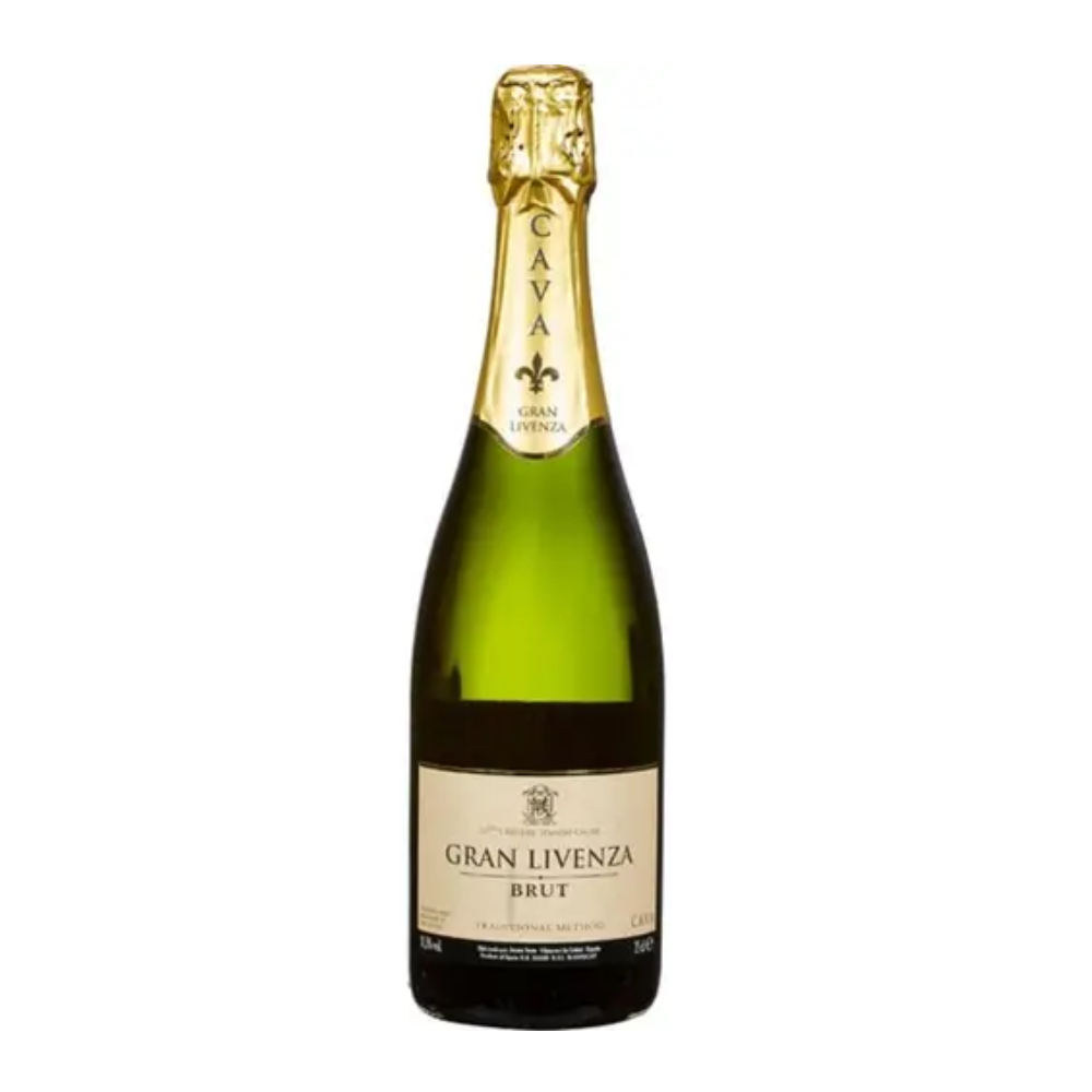 Wino musujące Gran Livenza Cava Brut białe półwytrawne 750 ml