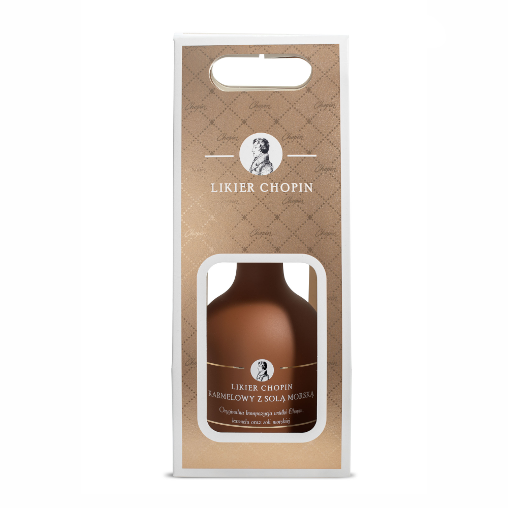 Likier Chopin Karmelowy z solą morską 18% 500 ml