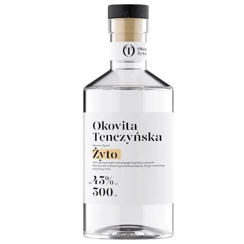 Wódka Okovita Tenczyńska Żyto 45% 500 ml