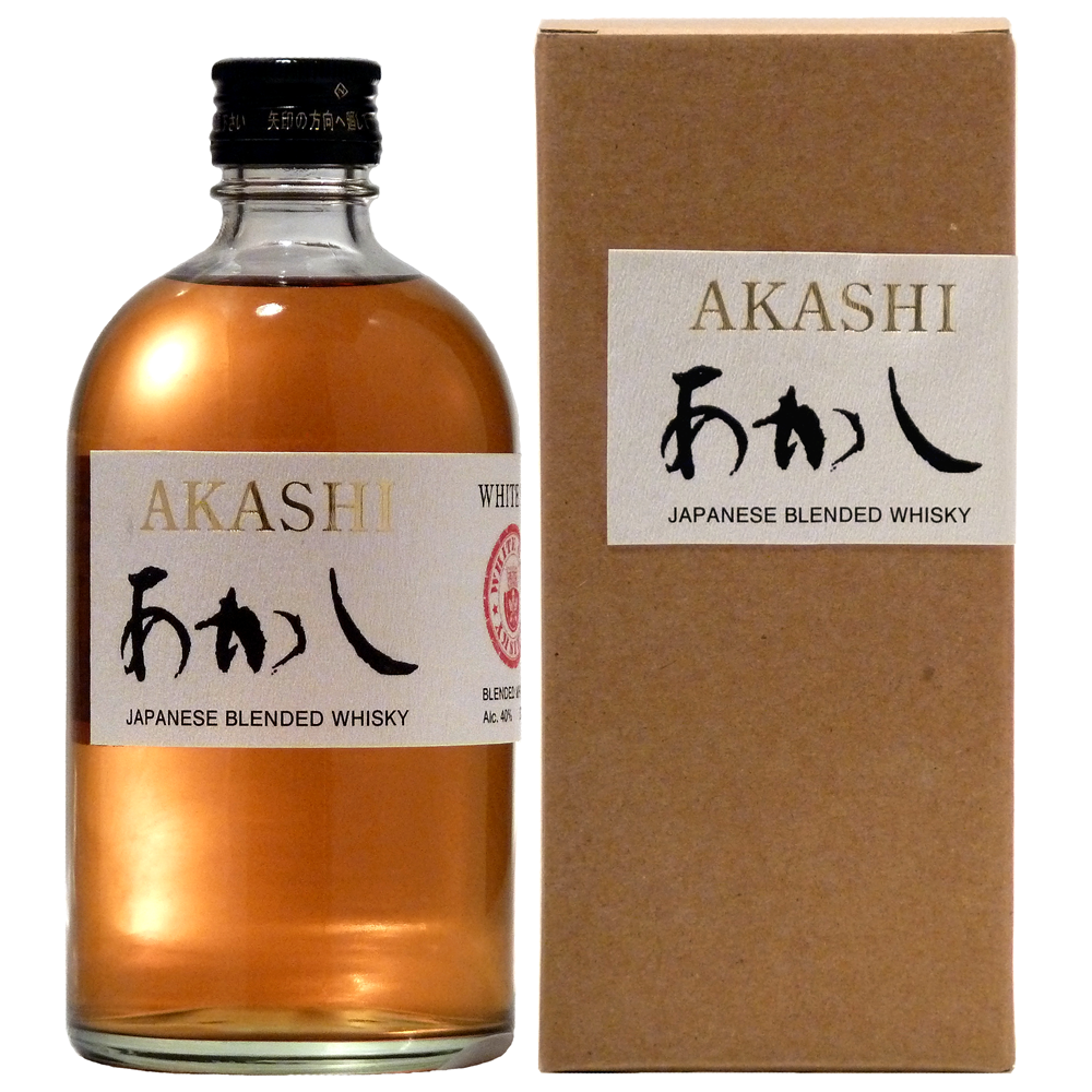 Whisky Akashi Japanese Blended 40% 500 ml kartonik