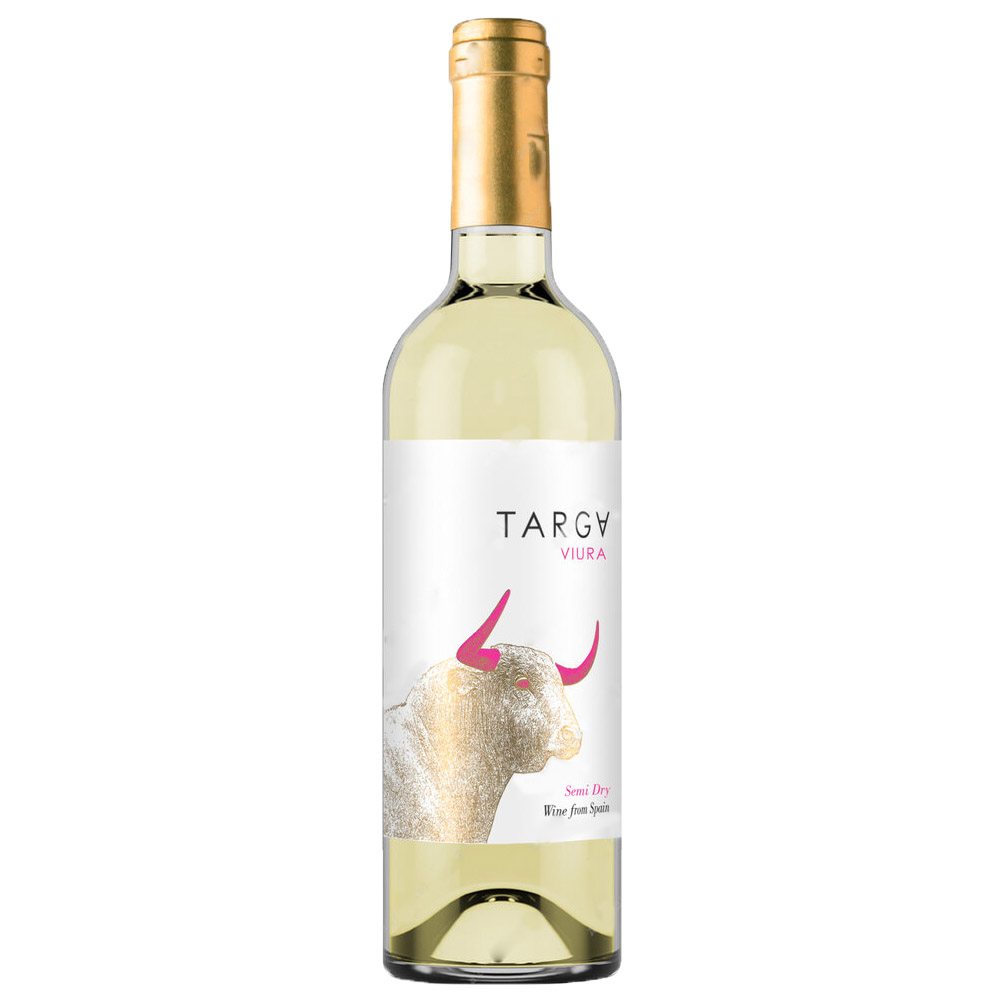 Wino Targa Viura 11,5 białe półwytrawne 750 ml