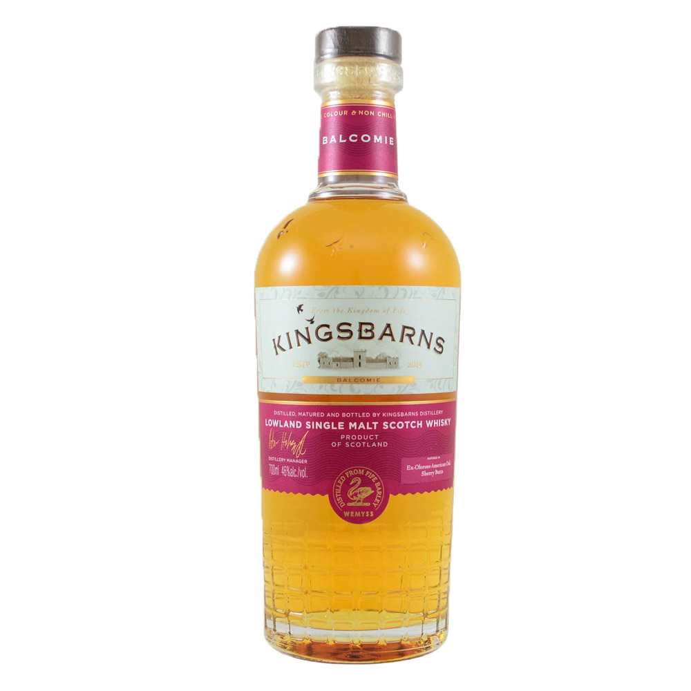 Whisky Kingsbarns Balcomie Sherry Cask Lowland Single Malt Scotch 46% 700 ml