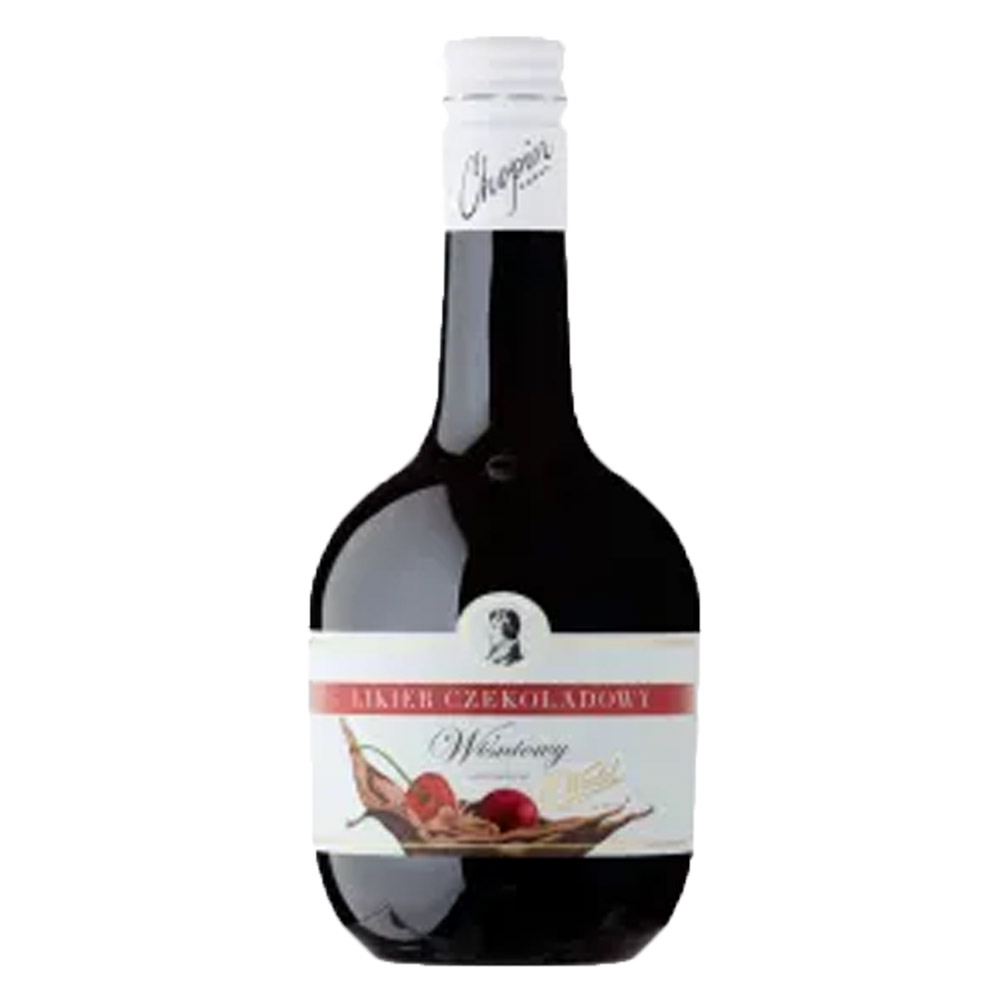 Likier Chopin Czekoladowy Wedel Wiśniowy 18% 500 ml