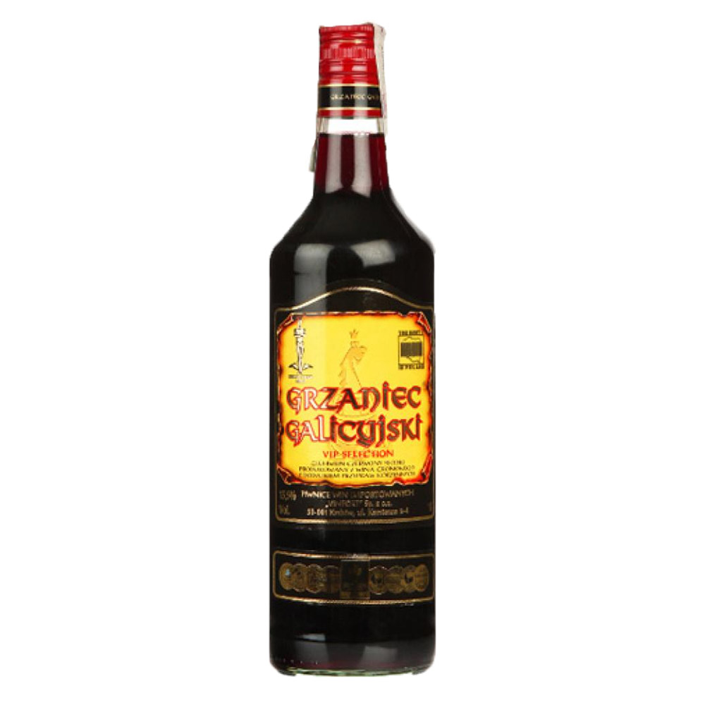Wino Grzaniec Galicyjski 13,5% czerwone słodkie 1000 ml