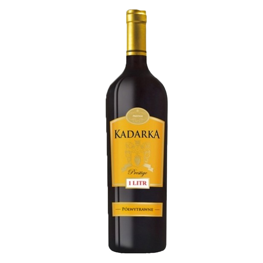 Wino Kadarka Soleil Prestige 11% czerwone półwytrawne 1000 ml