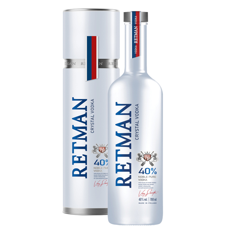 Wódka Retman Crystal 40% 700 ml tuba