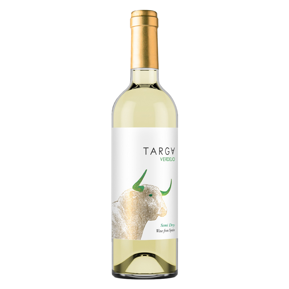 Wino Targa Verdejo Semi Dry 11,5% białe półwytrawne 750 ml