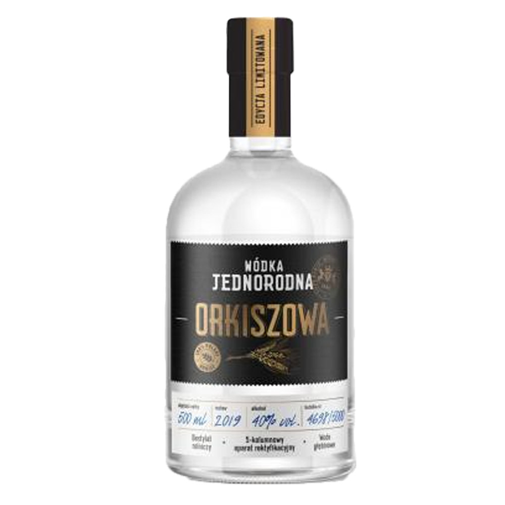Wódka Jednorodna Orkiszowa 40% 500 ml