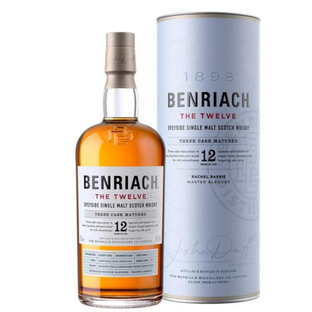 Whisky Benriach Sherry Wood 12 YO 46% 700 ml tuba