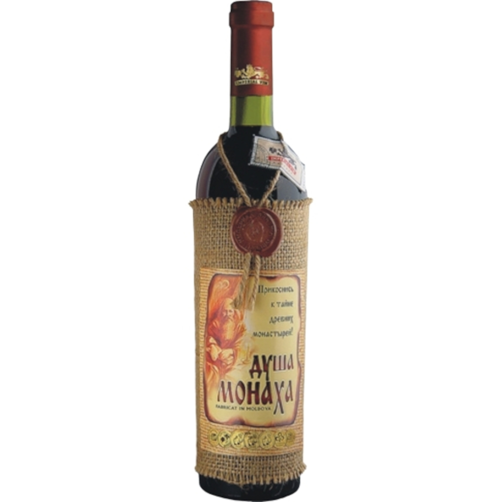 Wino Dusza Monacha 12% czerwone półsłodkie 750 ml