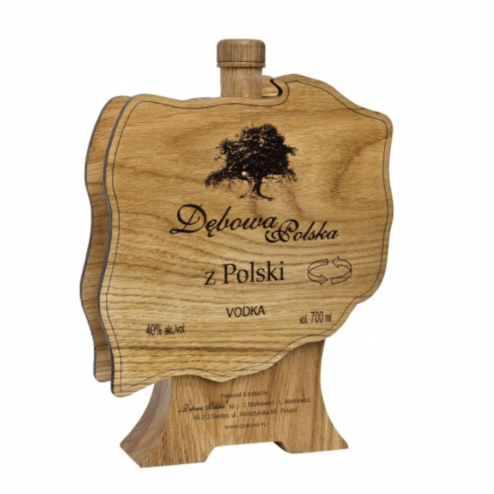 Wódka Dębowa Polska Mapa 40% 700 ml