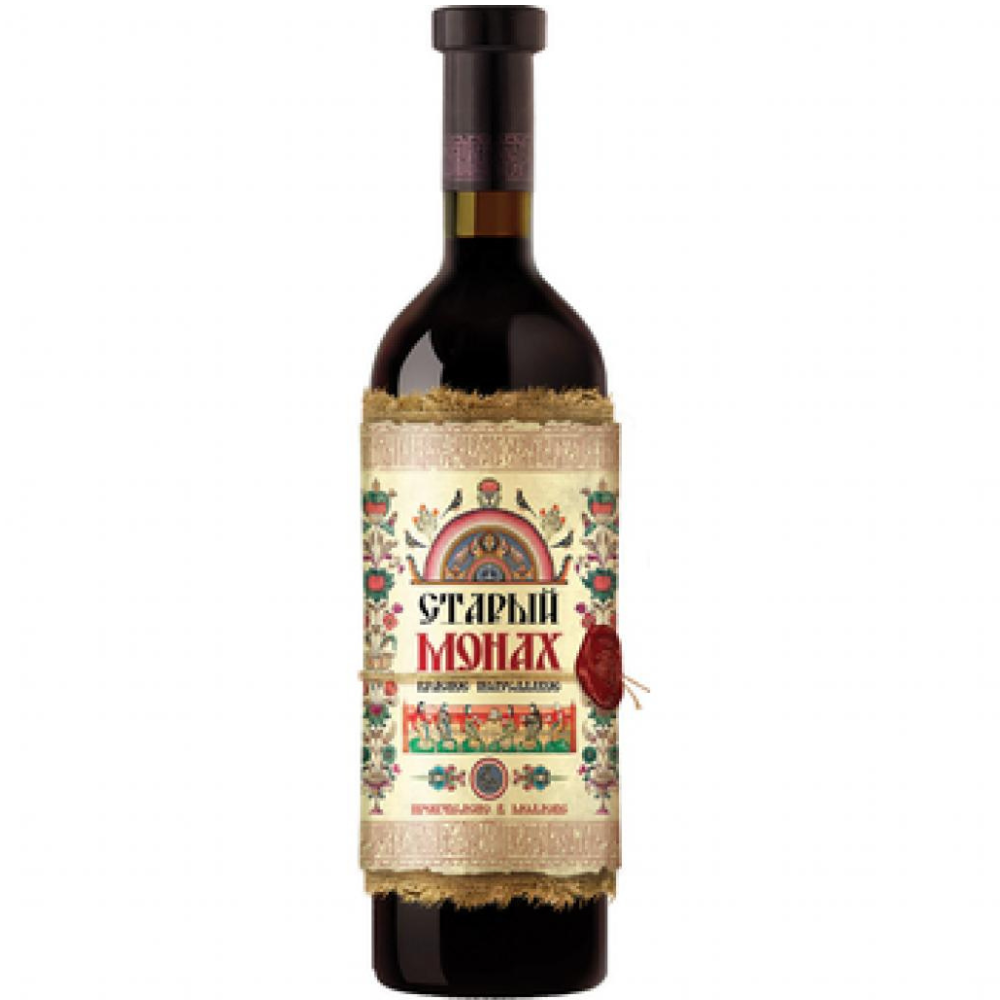 Wino Stary Mnich 12% czerwone półsłodkie 750 ml