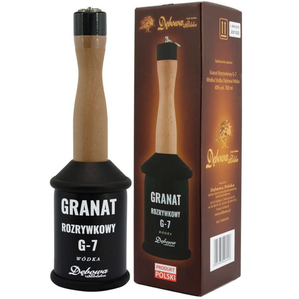 Wódka Dębowa Polska Granat 40% 700 ml