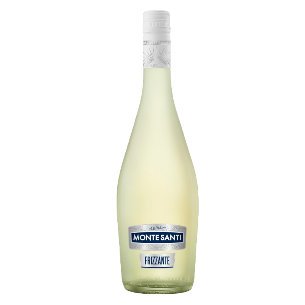 Wino musujące Monte Santi Frizzante 10% białe półsłodkie 750 ml