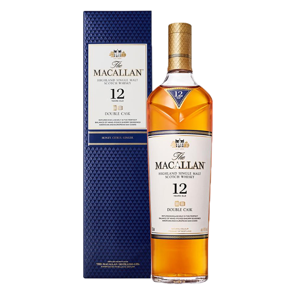 Whisky The Macallan 12 YO Double Cask 40% 700 ml kartonik