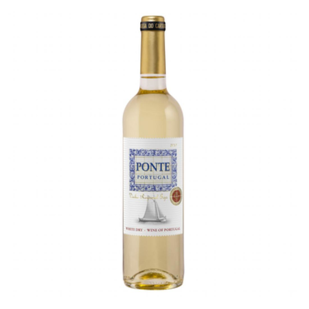 Wino Pontes Portugal Tejo 12% białe półsłodkie 750 ml