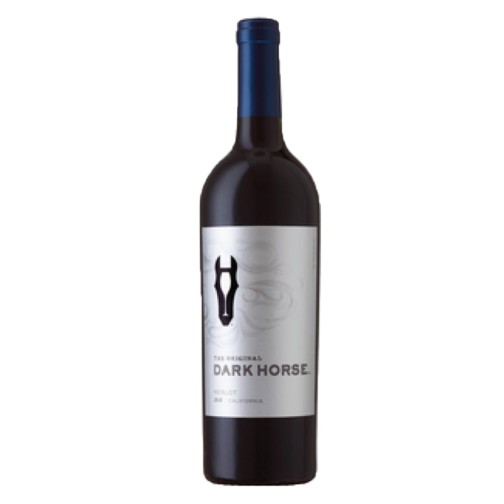 Wino Dark Horse Merlot 13,5% czerwone wytrawne 750 ml