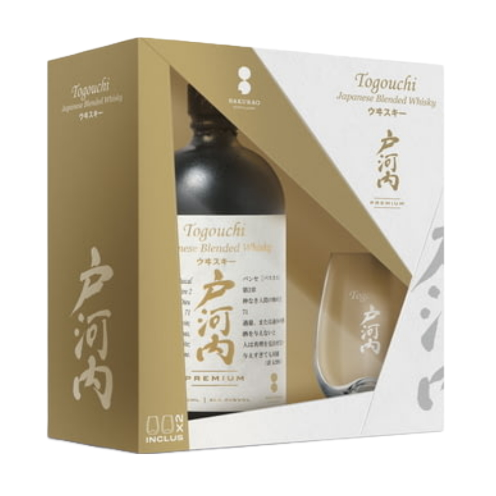 Whisky Togouchi Premium 40% 700 ml +2szkl