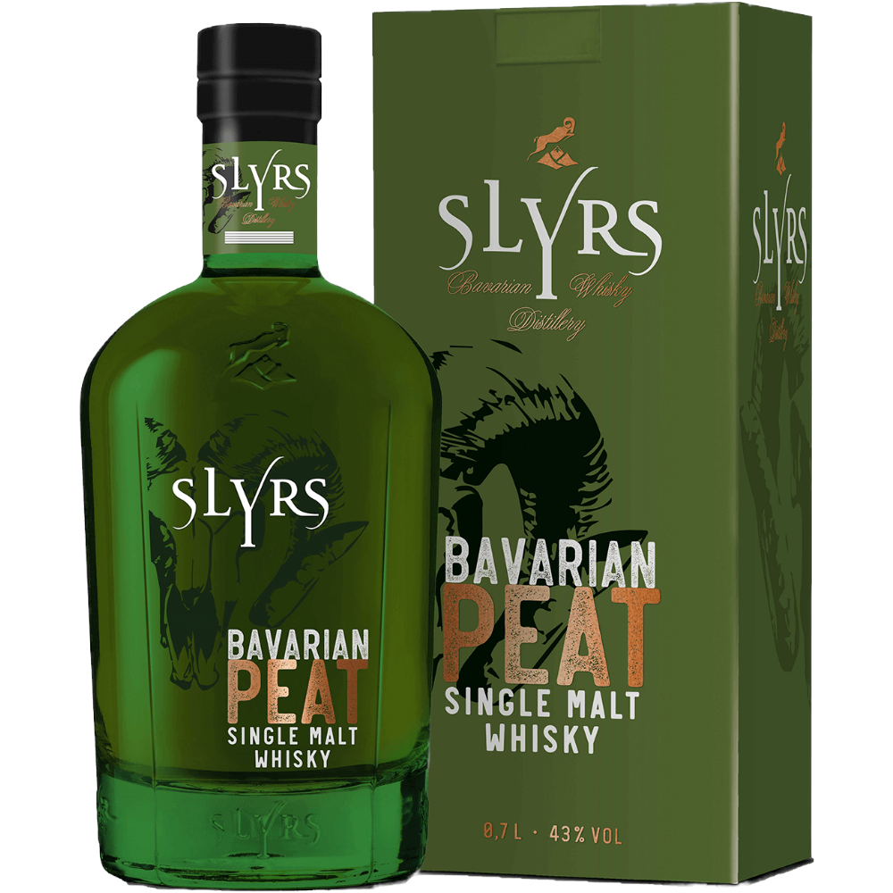 Whisky Slyrs Bavarian Peat 43% 700 ml kartonik