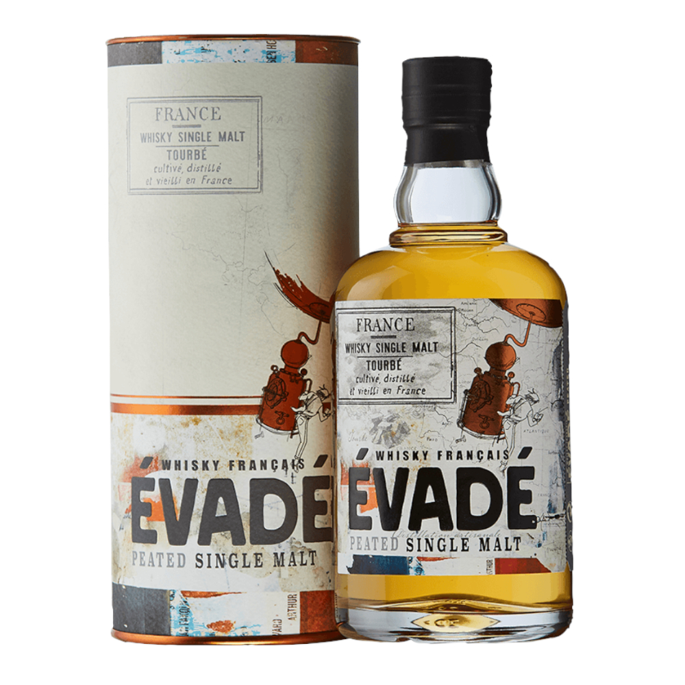 Whisky Evade Single Malt Peated 43% 700 ml