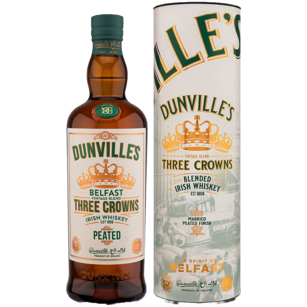 Whisky Dunville’s 3Crowns Peat 43,5% 700 ml