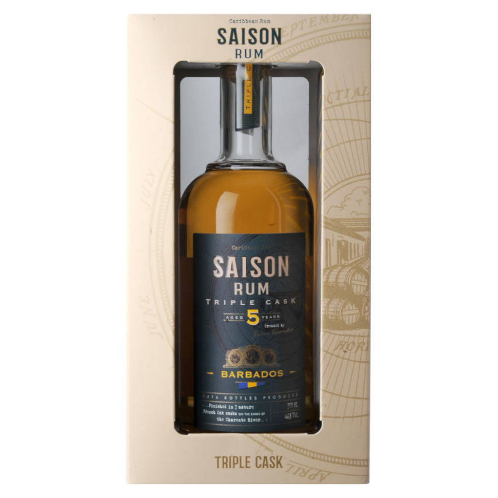 Rum Saison TripleCask Barbados 5 YO 46% 700 ml kartonik