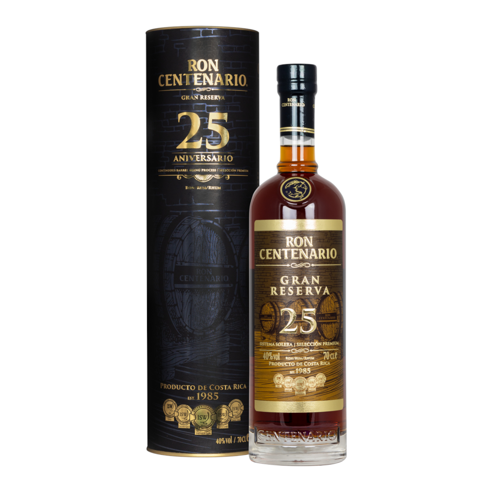 Rum Centenario 25 YO Gran Reserva 40% 700 ml