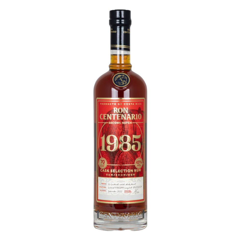 Rum Centenario 1985 Batch 2 43% 700 ml