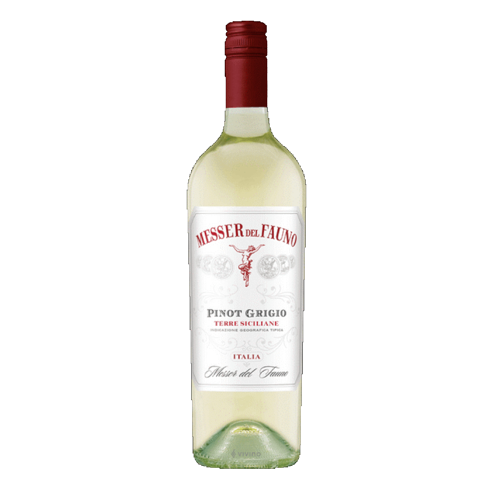 Wino Messer Del Fauno Pinot Grigio 12% białe wytrawne 750 ml