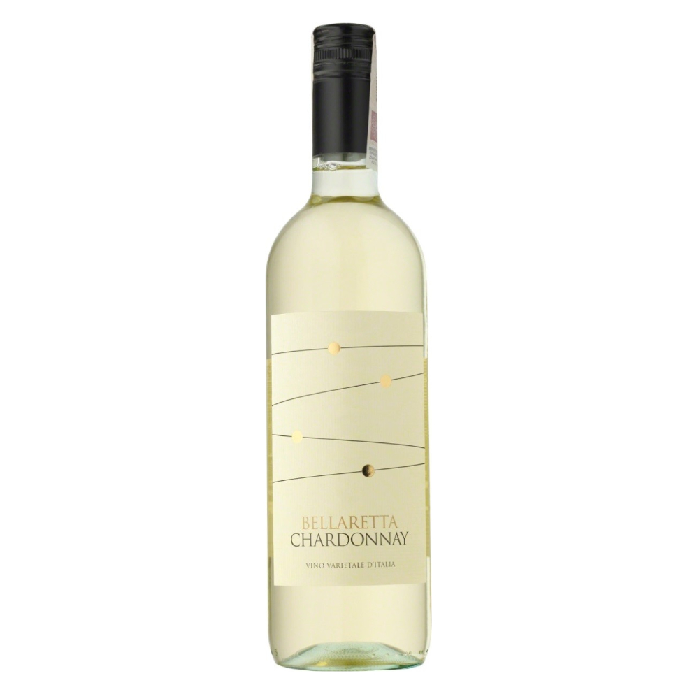 Wino Bellaretta Chardonnay 12% białe wytrawne 750 ml