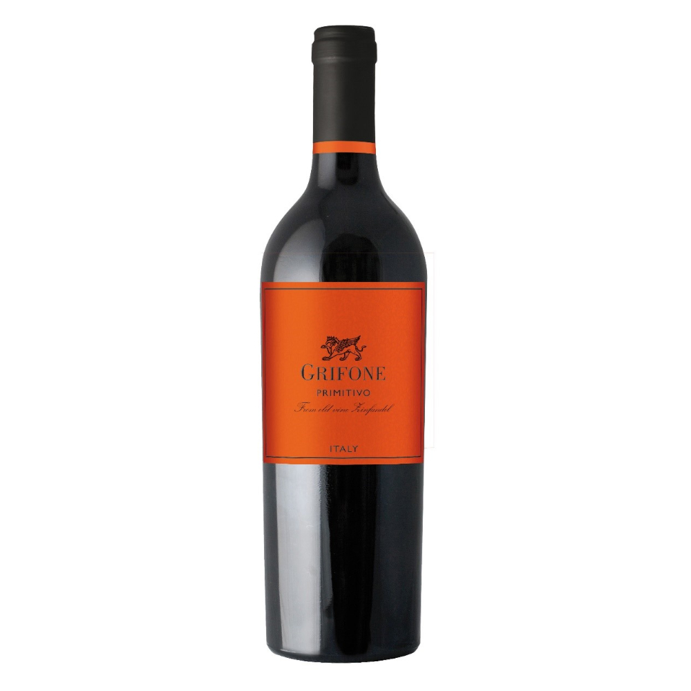 Wino Grifone Primitivo 13% czerwone półwytrawne 750 ml
