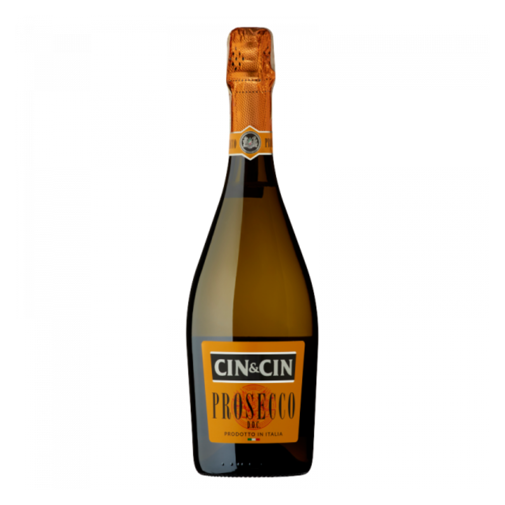 Wino musujące Cin&Cin Prosecco 11% białe wytrawne 750 ml