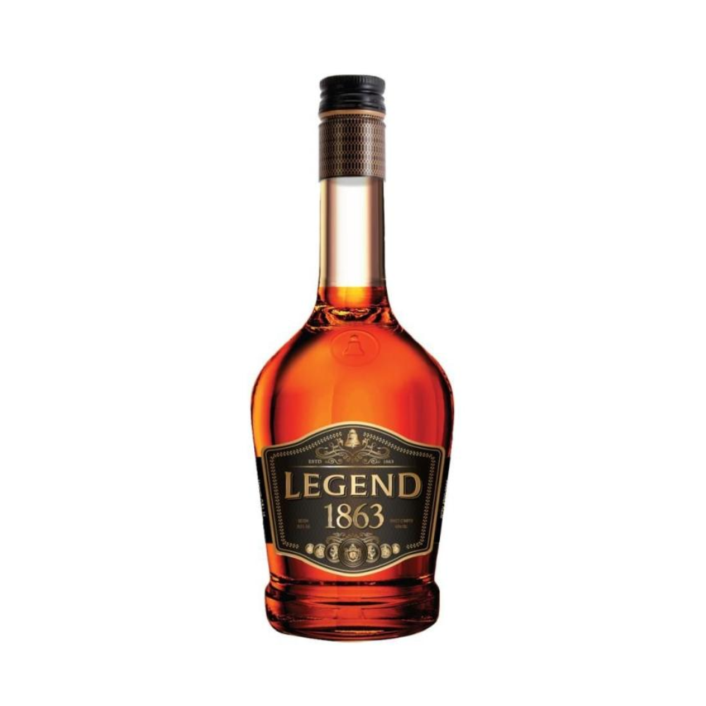 Brandy Legend 1863 36% 500 ml