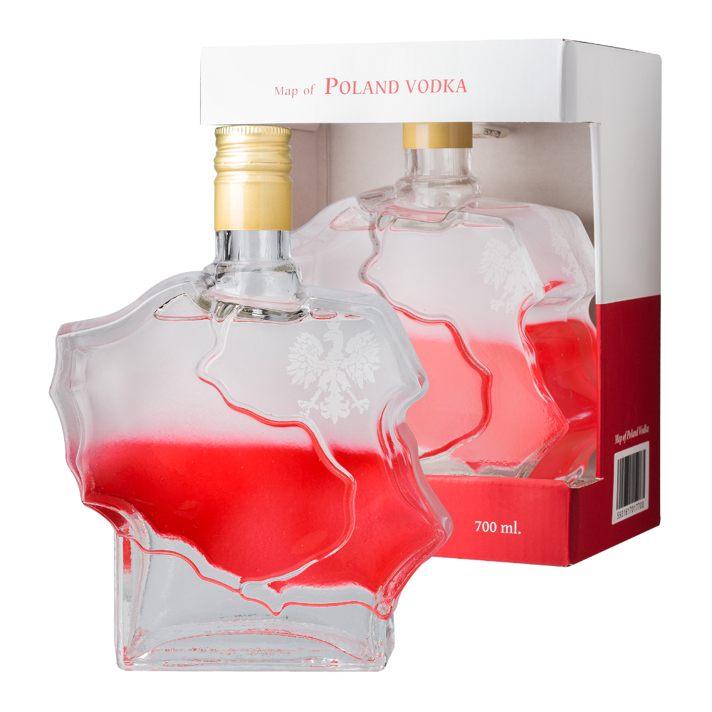 Wódka Mapa Polski 40% 700 ml