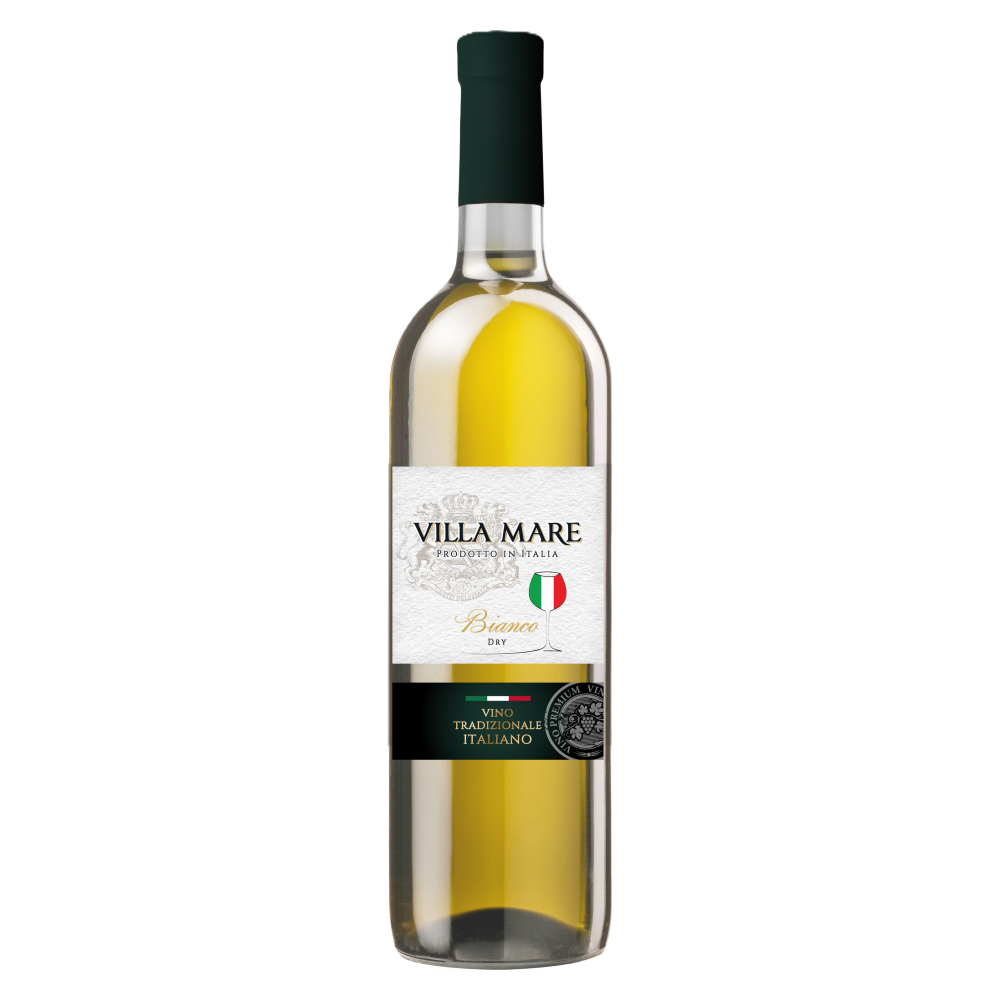 Wino Villa Mare Bianco 10,5% białe wytrawne 750 ml