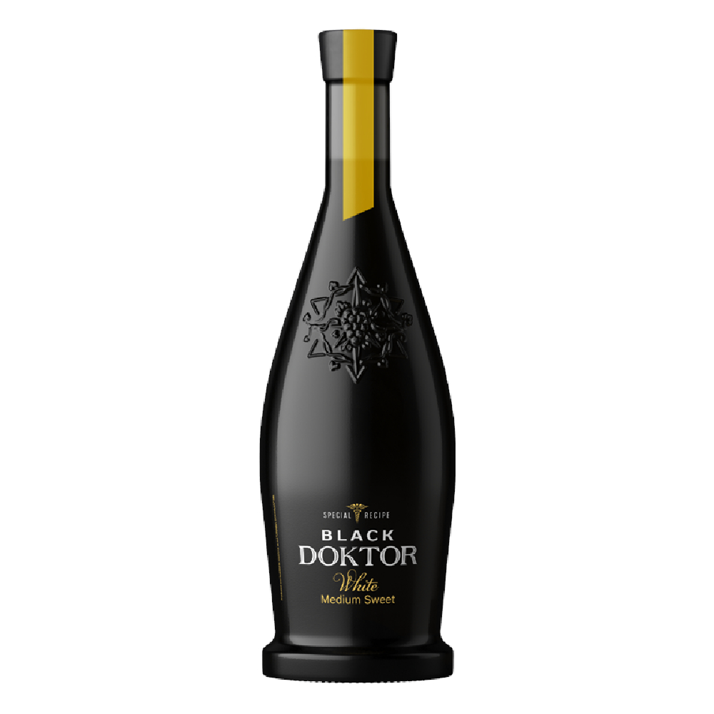 Wino TiM Wino Black Doktor 12,5% białe półsłodkie 750 ml