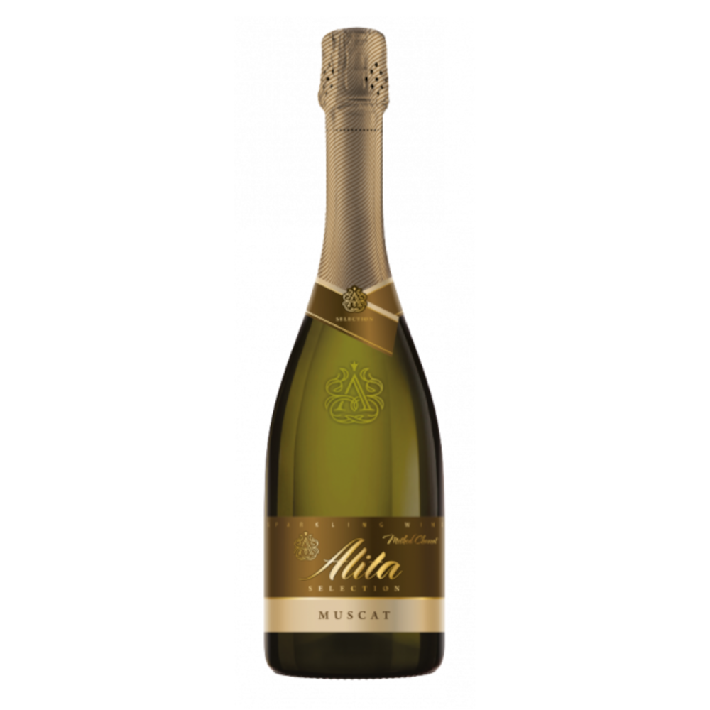 Wino Alita Muscat 11% białe musujące słodkie 750 ml