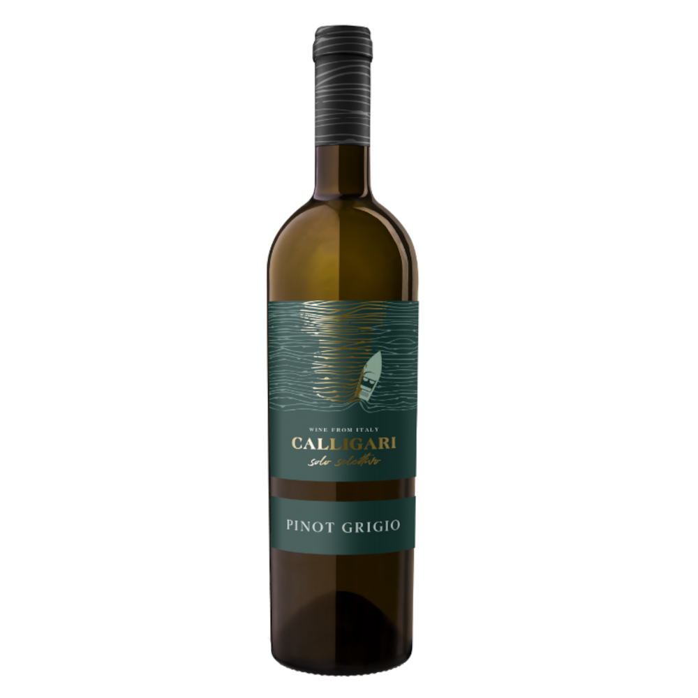 Wino Calligari Solo Selettivo Pinot Grigio 12% białe wytrawne 750 ml