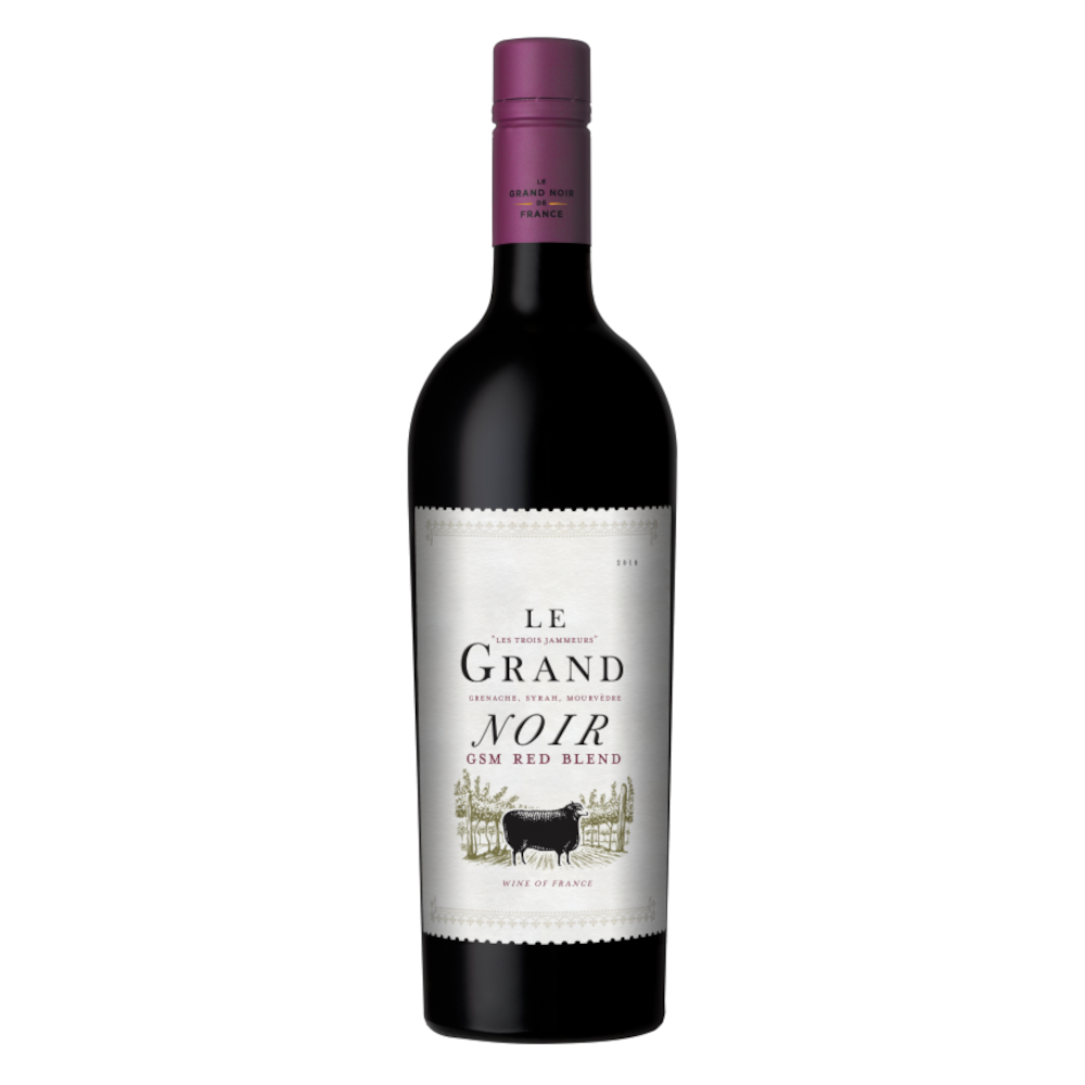 Wino Le Grand Noir IGP Pays 13% czerwone wytrawne 750 ml