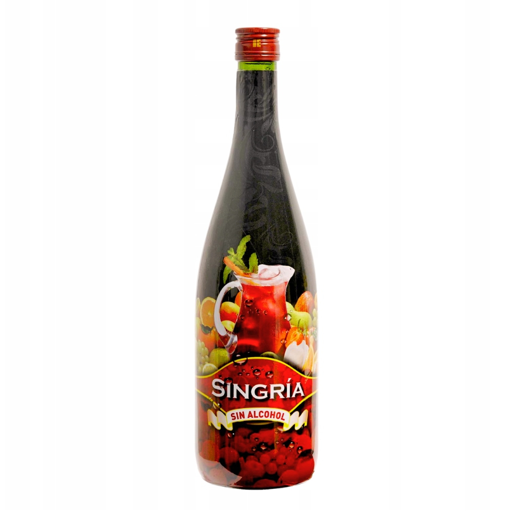Wino Espadafor Singria 0% wytrawne czerwone 1000 ml