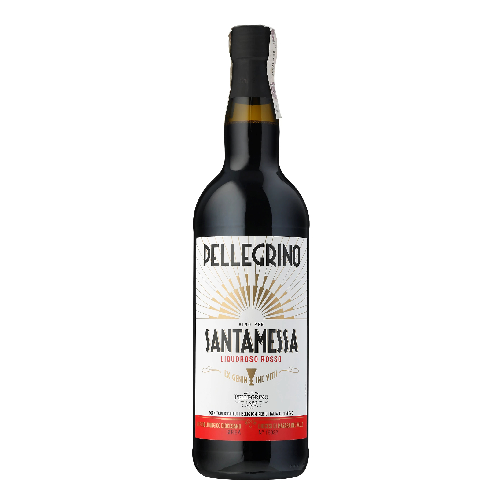 Wino Pellegrino Vino Per La Santa Messa Rosso 16% czerwone słodkie 1000 ml