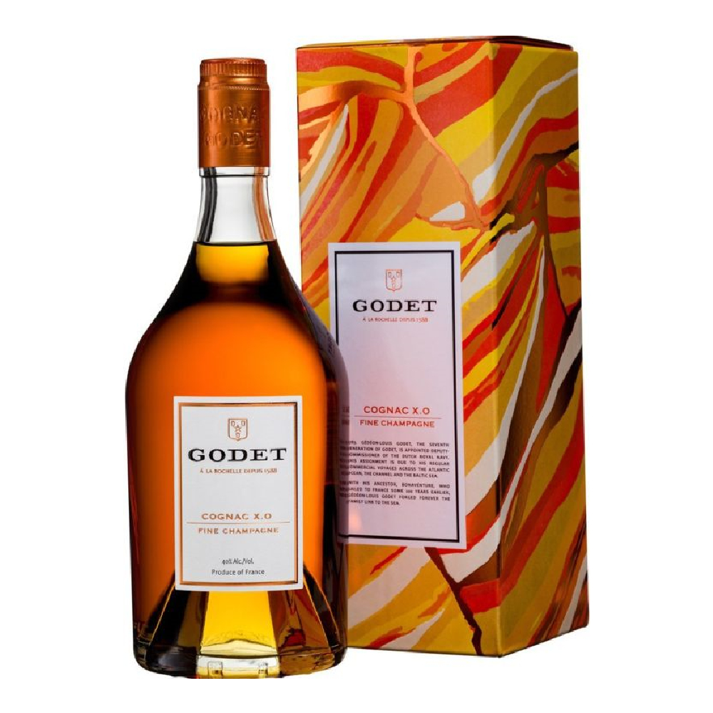 Koniak Godet XO 40% 700 ml kartonik