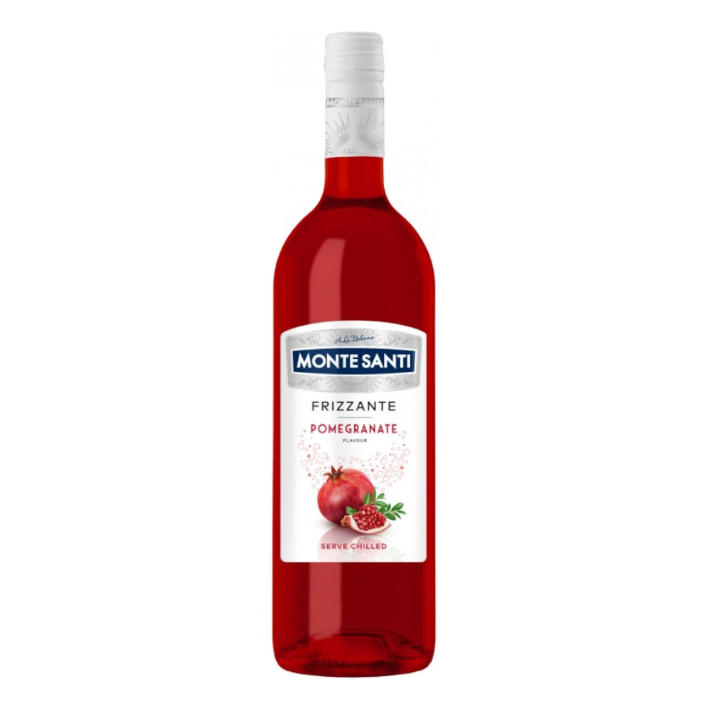 Wino Monte Santi Frizzante Pomegranate 10% czerwone półsłodkie 750 ml