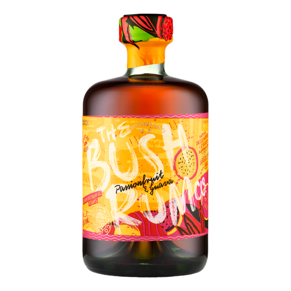 Rum Bush Rum Passionfruit & Guava Spiced 37,5% 700 ml