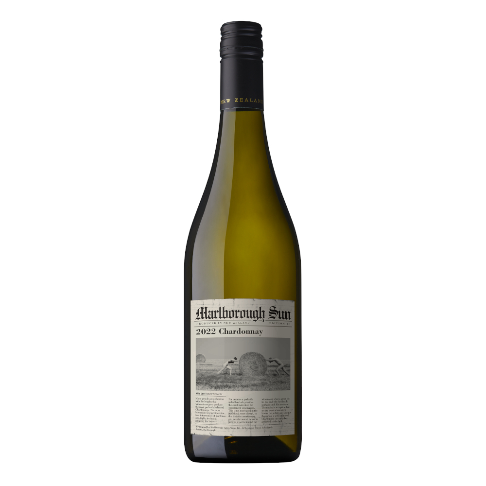 Wino Marlborough Sun Chardonnay 13% białe wytrawne 750